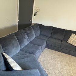 Couch an king size bed