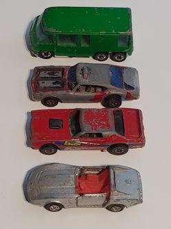 Lot of 4 Vintage Cars