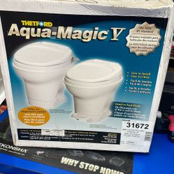 Brand New Thetford, Aqua Magic, Toilet, And Box