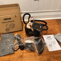 Steam Cleaner for Home & Car, 3-Level Adjustable Steamer for Cleaning, 15s Heat-Up