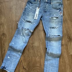 Purple Jeans Size 36 