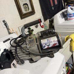 Platinum Vacuum Pump Serial Number 1023