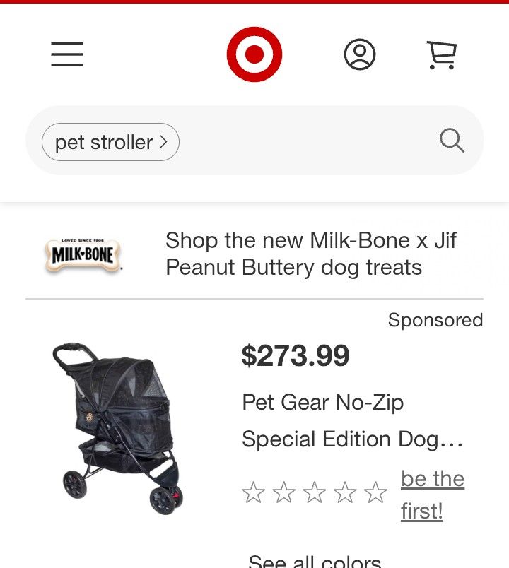 *BRAND NEW * (Never Used) Petgear Stroller For Dogs
