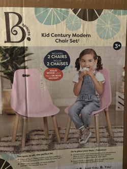 (2) Metal Kids Chairs - New In Box (pink)