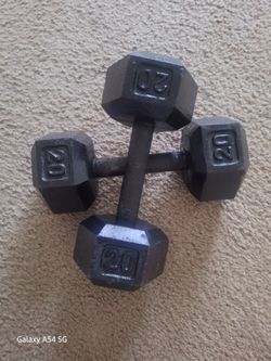 20lbs dumbbells