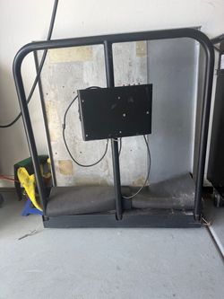 Large industrial scale, Wheelchair
