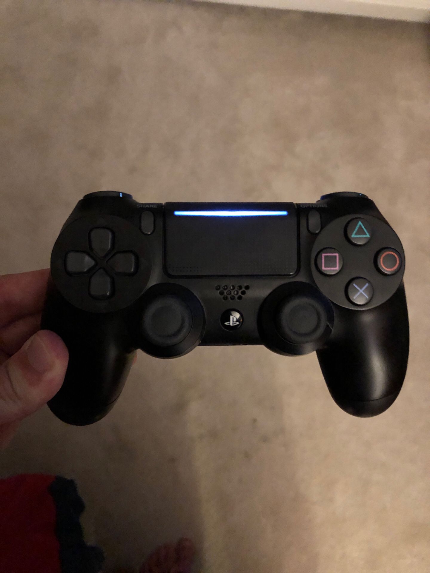 PS4 controller Black