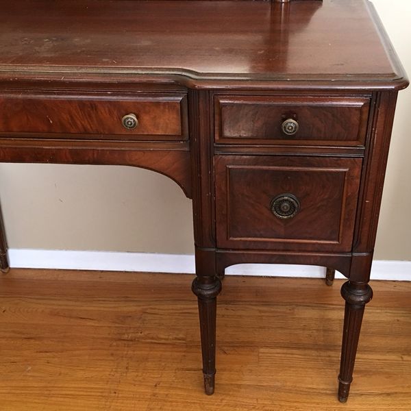 Beautiful Antique Vanity Desk With Mirror For In Larksville Beautiful Antique Vanity Desk With Mirror For In Larksville Pa Offerup