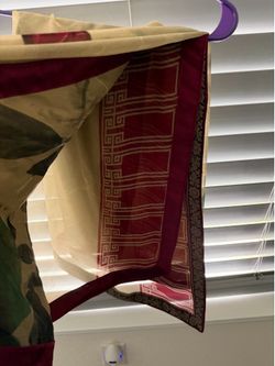 Women Chafoon printed Dopata big size.
