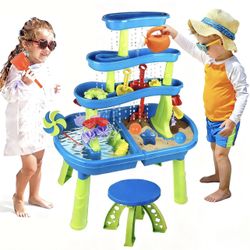 Richgv Sand Water Table for Toddlers 1-3, 4-Tier
