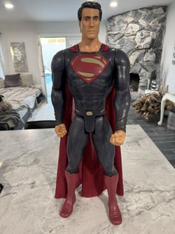 True Vintage 31”T Superman Action Figure