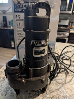 Everbuilt submersible sewage pump
