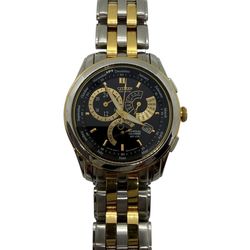 Citizen Black Dial Men's Quartz Stainless Steel Watch 6329-S121493