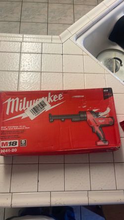 milwaukee caulk and Adhesive gun