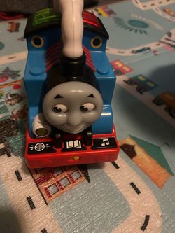 Thomas train  push along  lights up and talks