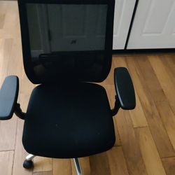 Mesh office chair.