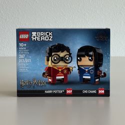 LEGO Harry Potter: Harry Potter & Cho Chang BrickHeadz - Retired - 40616 - NEW