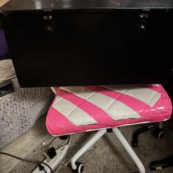 Black Metal Ryobi Power Tools Storage Container