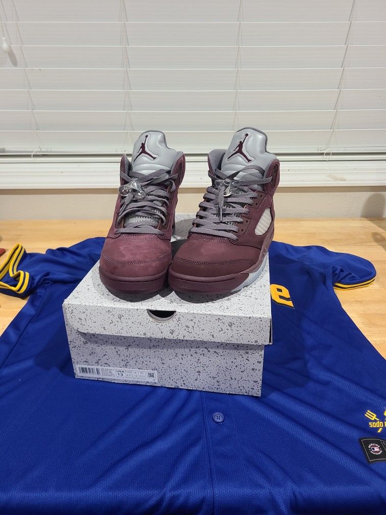 Air Jordan 5 Retro SE - (Burgundy) 