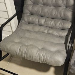 Oversized Patio Rocking Chair with Cushion - Silla Grande Mecedora Con Cojin