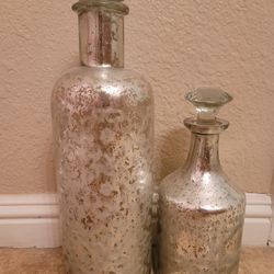 Silver Vases