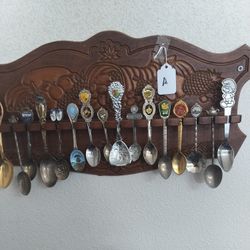 Vintage Spoon Rack Collection 