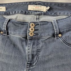torrid denim jeggings