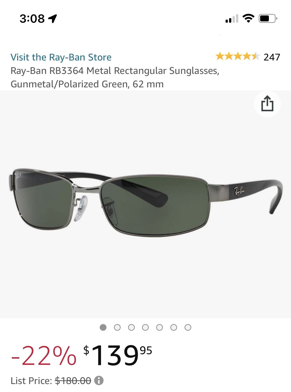 Ray Ban Sunglasses 