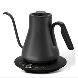 Cocinare FLOW B9 Gooseneck Electric Kettle, Precise Temperature Control for Pour-Over Coffee & Tea Brewing, Stainless Steel Interior, Rapid Heating fo