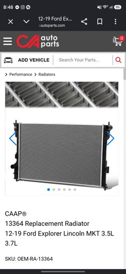Ford Explorer Radiator