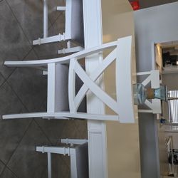 Off White End And Coffee Table