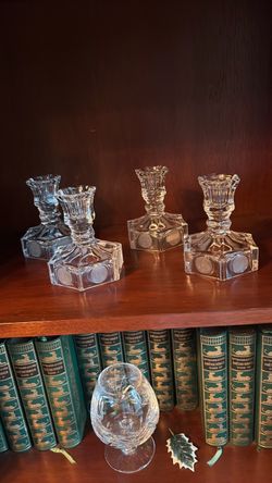 Fostoria candlesticks