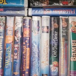  VHS Disney Movies 