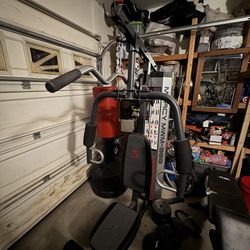 Home gym set