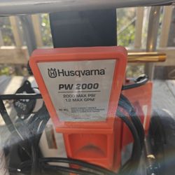 Husqvarna PW2000 Max PSI Electric Pressure Washer 