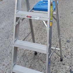4' Aluminum Werner Step Ladder