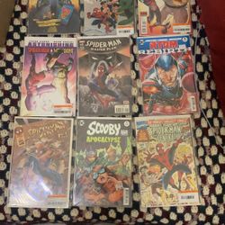 Lot of 18 Comics Marvel, DC, Independent