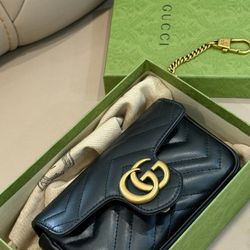 Classic black handbag for women