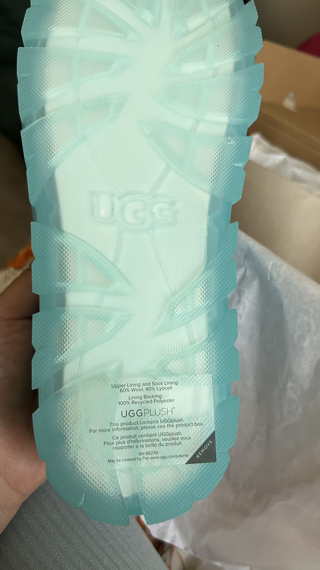 ugg tasman clear