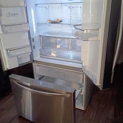 L- G - 3 Doors Stainless Still 6 -  Months Guarantee 