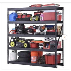 5-Tier Industrial Duty Steel Freestanding Garage Storage 