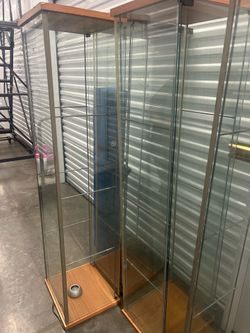 Glass shelves