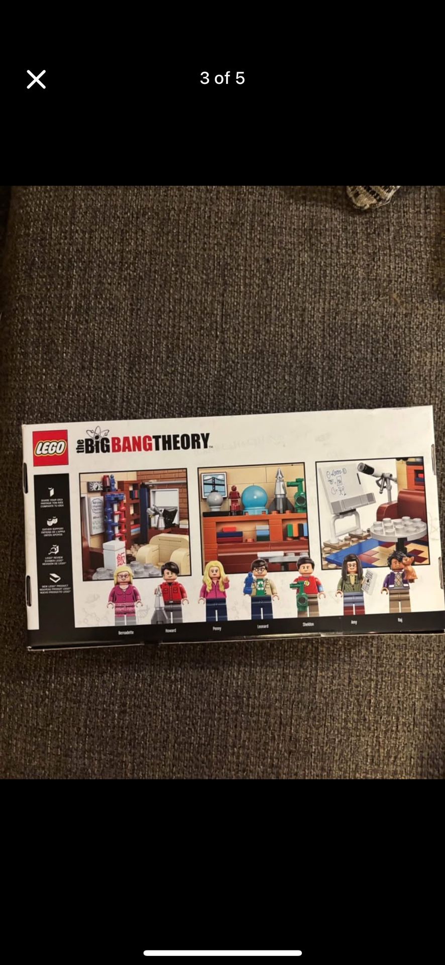 Big Bang Theory Lego - Retired-