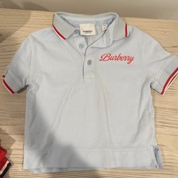 Kids Burberry Polo Shirt