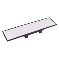 Brand New Broadway 300mm Wide Flat Car Truck Van Clip On Rear View Mirror Universal Clear Lense