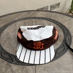 Rare San Diego Padres Painters Hat 90s Vintage 