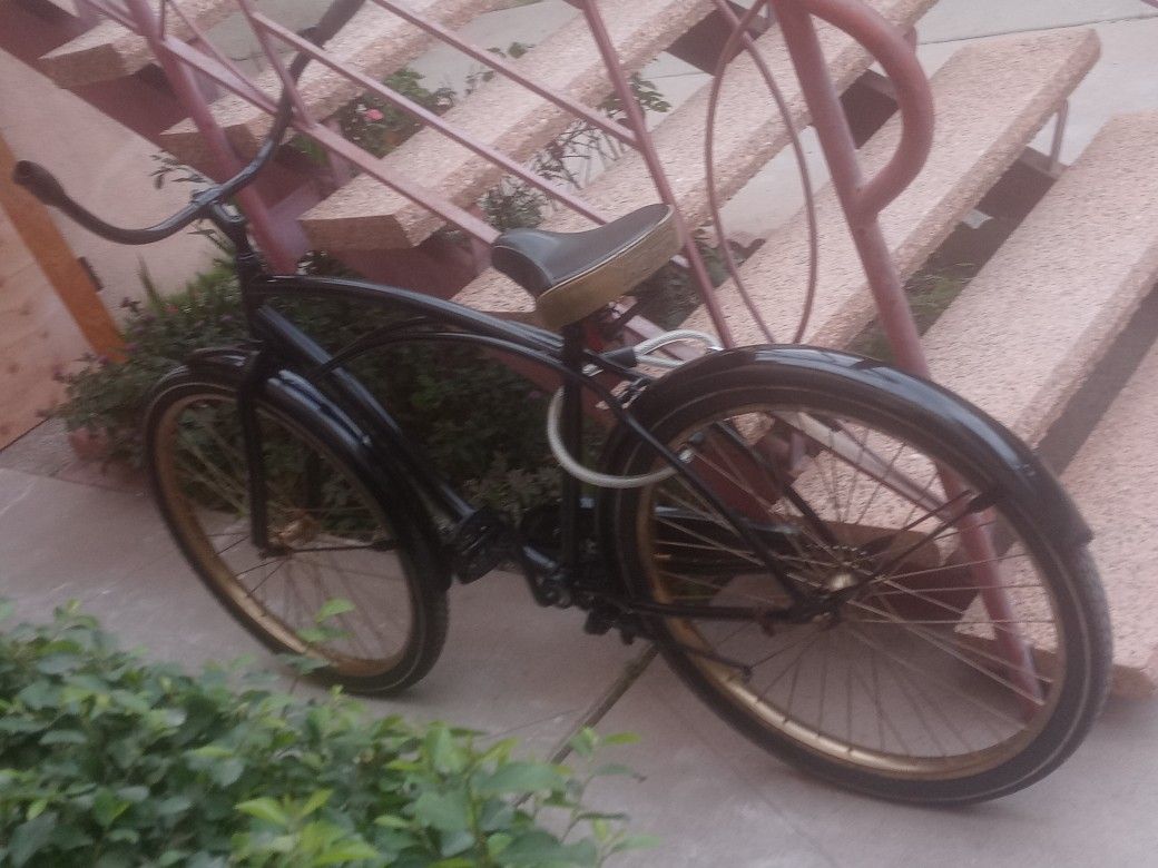 Beach cruiser freshly painted