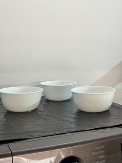 Corelle 28oz Spr Soup bowl white set of 3.