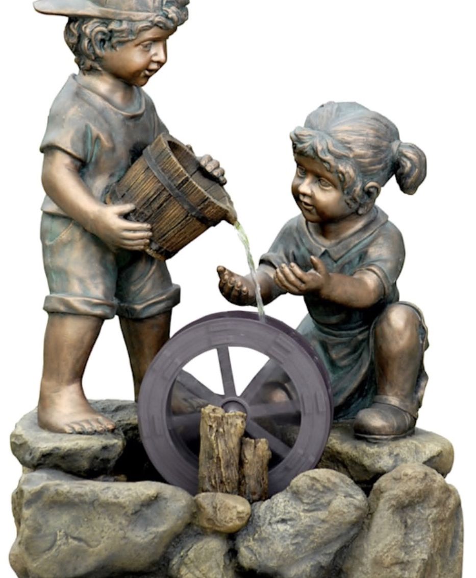 Kids Waterwheel Outdoor Water Fountain M11