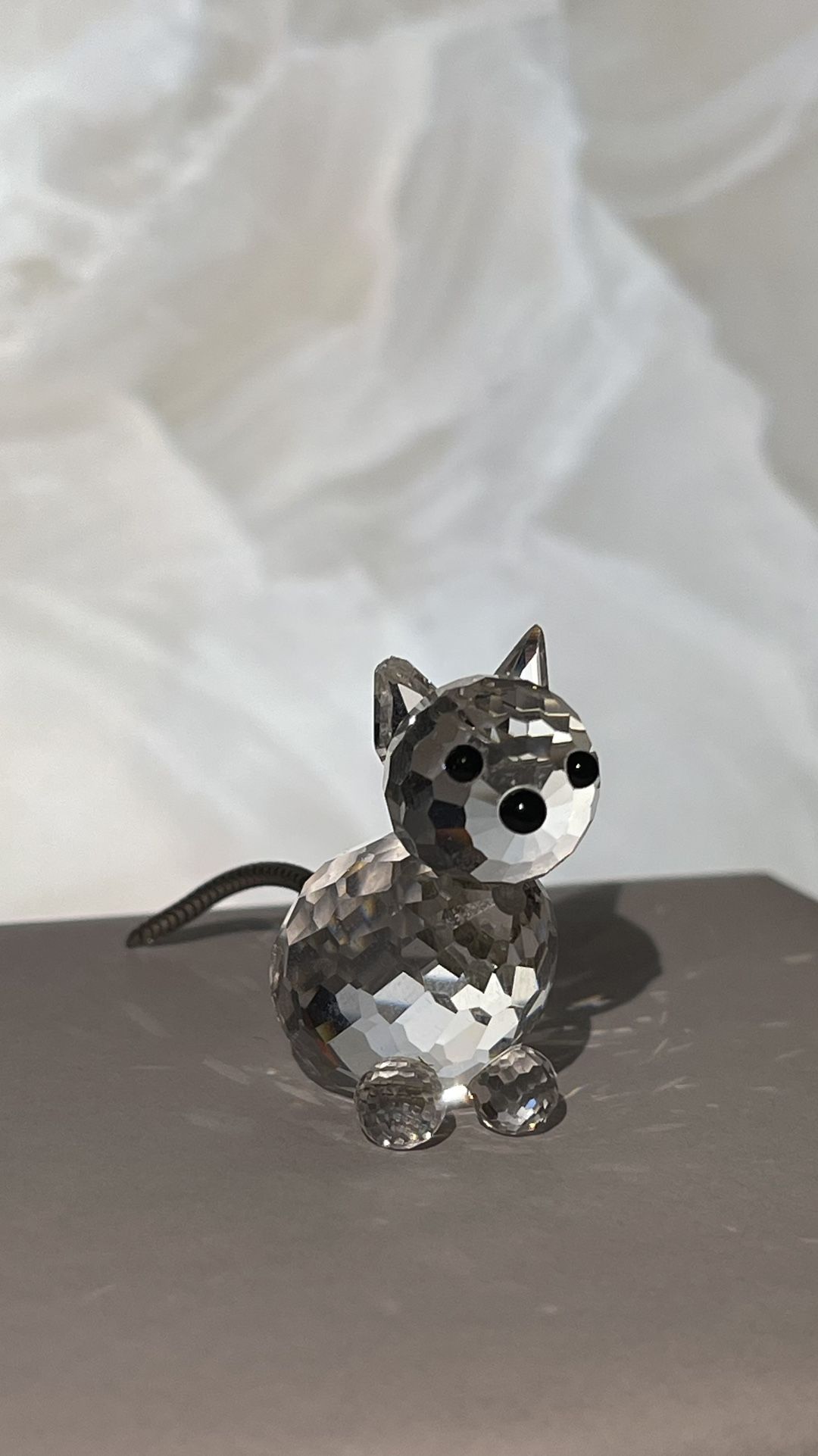 Swarovski Crystal Cat Figurine